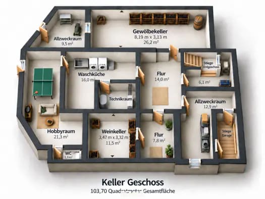 Immobilie in Wulkaprodersdorf - Einfamilienhaus zum Kauf - Wulkaprodersdorf - 999.000 € - 6 Zimmer, 152 m², 1.862 m² Grundstück - Bild 2