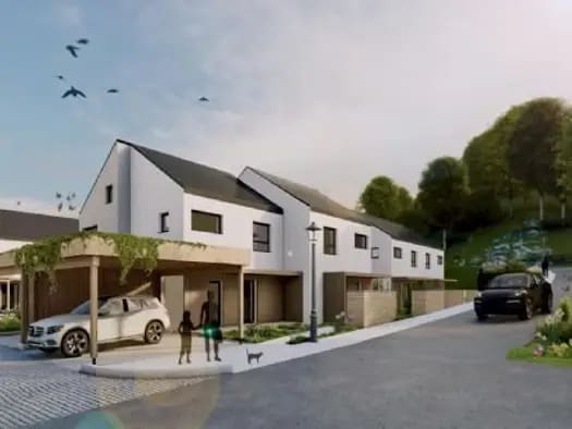 Immobilie in St. Martin - Doppelhaushälfte zum Kauf - Erstbezug - Klagenfurt am Wörthersee - 649.000 € - 4 Zimmer, 111,3 m², 525 m² Grundstück - Bild 1
