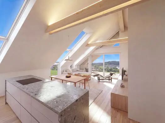 Immobilie in Walding - Penthouse zum Kauf - Erstbezug - Walding - 599.000 € - 4 Zimmer, 118,1 m², 2. Geschoss - Bild 0
