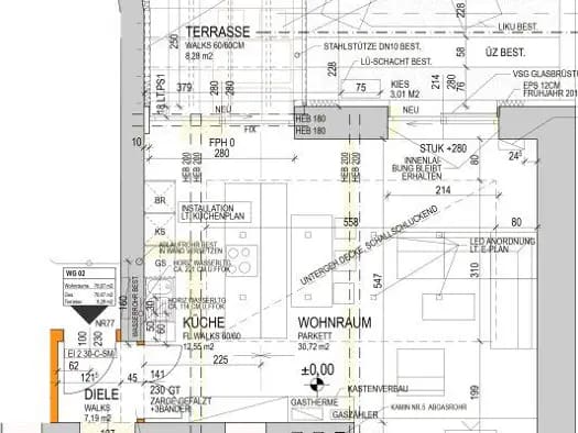 Immobilie in Urfahr - Wohnung zum Kauf - Linz - 330.000 € - 2 Zimmer, 76,7 m², 1. Geschoss - Bild 2