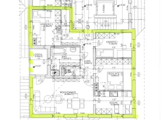 Immobilie in Gallspach - Wohnung zum Kauf - Gallspach - 260.000 € - 4 Zimmer, 100,7 m², 2. Geschoss - Bild 2