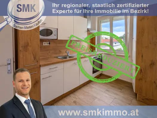 Immobilie in Hollabrunn - Wohnung zum Kauf - Hollabrunn - 129.000 € - 3 Zimmer, 63 m², 1. Geschoss - Bild 0