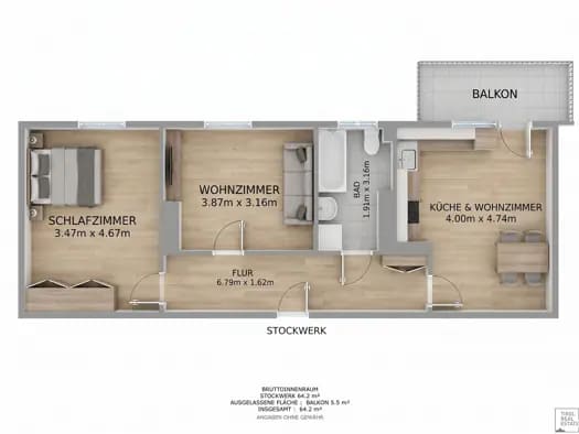 Immobilie in Westendorf - Wohnung zum Kauf - Westendorf - 329.500 € - 2 Zimmer, 63,9 m² - Bild 2