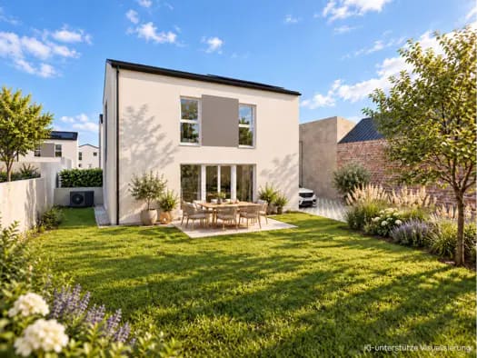 Immobilie in Höflein - Einfamilienhaus zum Kauf - Erstbezug - Höflein - 519.900 € - 4 Zimmer, 99 m², 316 m² Grundstück - Bild 0