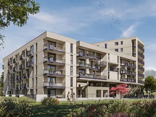 Immobilie in Pradl - Wohnung zum Kauf - Erstbezug - Innsbruck - 620.000 € - 3 Zimmer, 79,9 m², EG - Bild 0