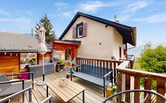 Immobilie in Granges - Salvan : Maison individuelle rénovée et potentiel de rendement - Bild 0