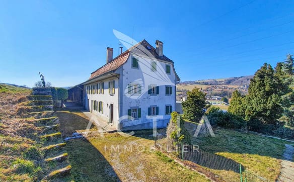 Immobilie in Moudon - Propriété atypique hors zone à bâtir | Maison d'habitation + Rural - Bild 1