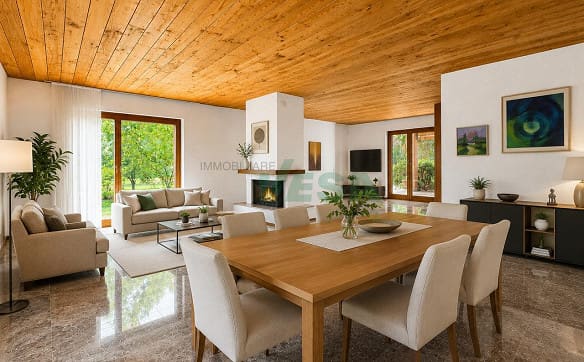 Immobilie in Tremona - Elegante e spaziosa villa con appartamento bilocale e grande giardino - Bild 2