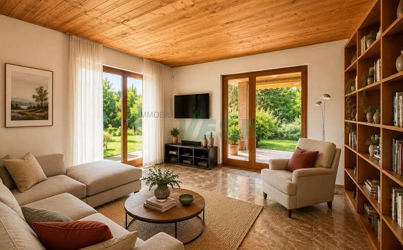 Immobilie in Tremona - Elegante e spaziosa villa con appartamento bilocale e grande giardino - Bild 3