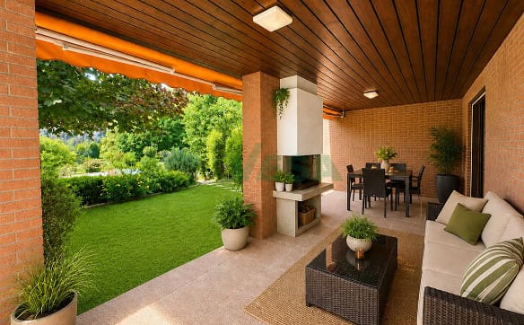 Immobilie in Tremona - Elegante e spaziosa villa con appartamento bilocale e grande giardino - Bild 4