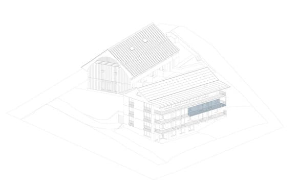 Immobilie in Dietwil - "Villigerscheune" 5.5 Zimmer Obergeschoss Wohnung - Bild 0