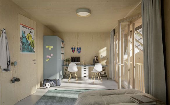 Immobilie in Dietwil - "Villigerscheune" 5.5 Zimmer Obergeschoss Wohnung - Bild 5