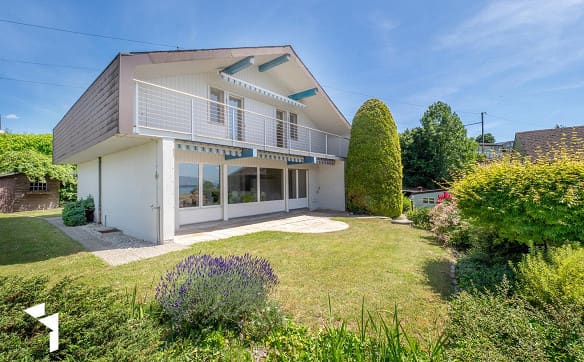 Immobilie in Mörigen - Fehr Immobilien - Gut besonntes 5.5-Zimmer-EFH mit Seesicht - Bild 1