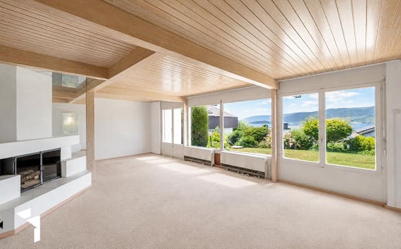 Immobilie in Mörigen - Fehr Immobilien - Gut besonntes 5.5-Zimmer-EFH mit Seesicht - Bild 2