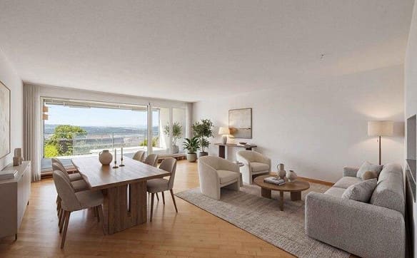 Immobilie in Bellikon - GESCHMEIDIG UND GEPFLEGT- 4.5  ZIMMER REIHENECKHAUS - Bild 1