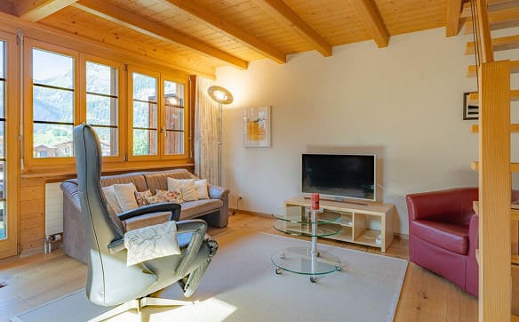 Immobilie in Kandersteg - 2.5 Zimmerwohnung mit Galerie - Bild 3