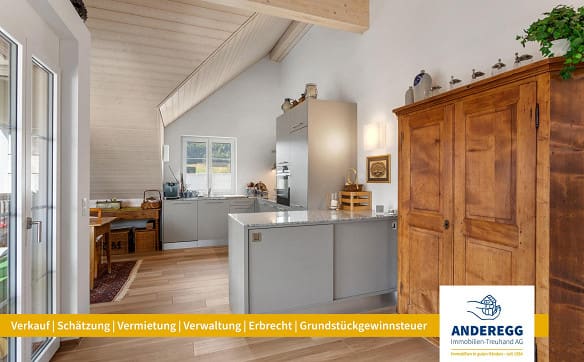 Immobilie in Weisslingen - Neuwertige Dachwohnung mit Loggia – zentral wohnen in Weisslingen - Bild 0