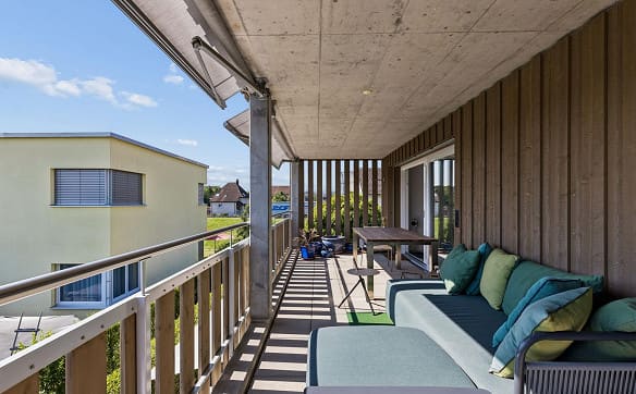 Immobilie in Staufen - Staufen: Moderne 4.5-Zi.-Wohnung mit grossem Balkon, ruhig - Bild 11