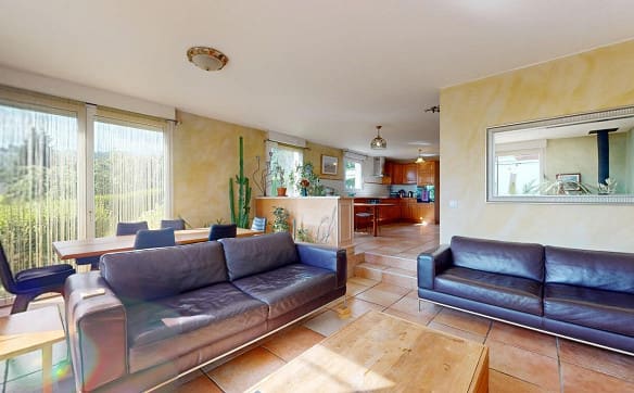 Immobilie in La Croix - Charmante maison jumelle avec vue imprenable sur le Léman - Bild 1