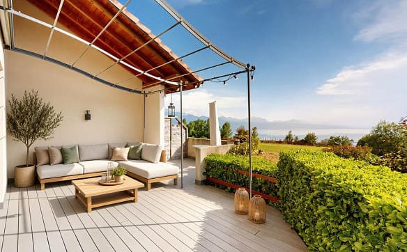 Immobilie in La Croix - Charmante maison jumelle avec vue imprenable sur le Léman - Bild 7