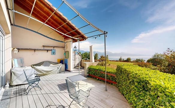 Immobilie in La Croix - Charmante maison jumelle avec vue imprenable sur le Léman - Bild 8