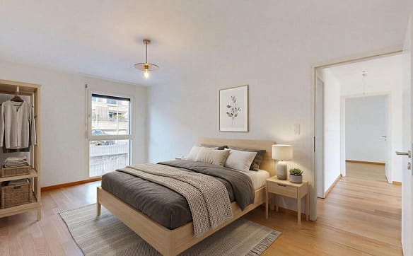 Immobilie in La Neuveville - Appartement rénové avec vue sur le lac! - Bild 7