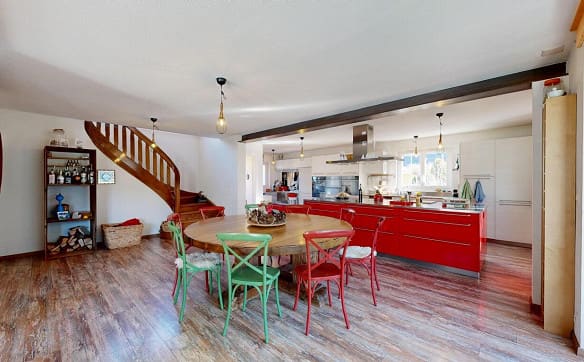 Immobilie in Charrat - Villa familiale de 7p. et studio dans les combles - région Martigny - Bild 0