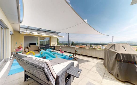 Immobilie in St. Erhard - Wohnen mit Panorama - Exklusive Terrassenwohnung mit Weitsicht - Bild 1