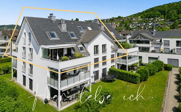 Immobilie in Niederweningen - ZWEI EBENEN - ZWEI TERRASSEN - EIN ZUHAUSE - Bild 0
