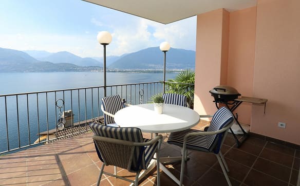 Immobilie in Gerra - 2-Zimmer-Eigentumswohnung mit herrlicher Sicht auf den Lago Maggiore  - Bild 1