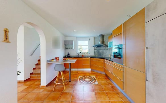 Immobilie in Brislach - Modernes 5.5-Zimmer-Einfamilienhaus mit Pool und Doppelcarport - Bild 1