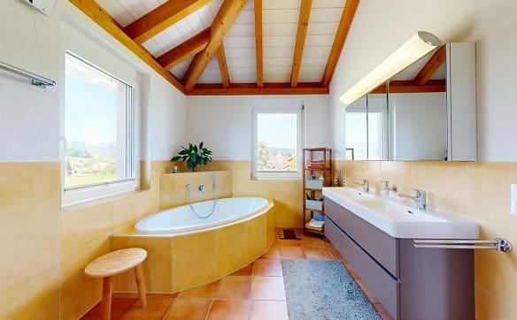 Immobilie in Brislach - Modernes 5.5-Zimmer-Einfamilienhaus mit Pool und Doppelcarport - Bild 11
