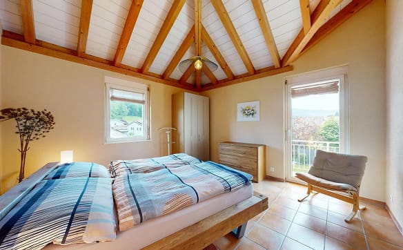 Immobilie in Brislach - Modernes 5.5-Zimmer-Einfamilienhaus mit Pool und Doppelcarport - Bild 12