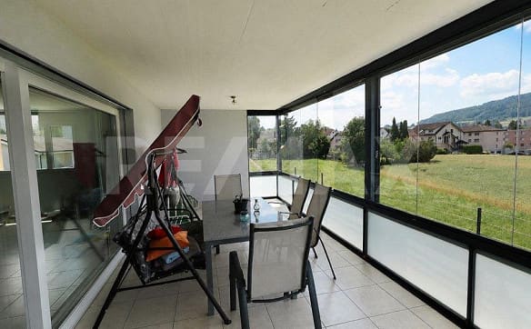 Immobilie in Reinach Ag - Grosszügige 4.5-Zimmer-Eigentumswohnung mit verglastem Balkon in Re... - Bild 2
