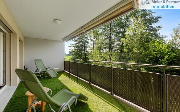 Immobilie in Bubikon - Zürcher Oberland: Moderne und grosse Garten-Maisonette an ruhiger Lage - Bild 5