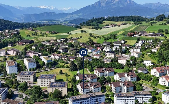 Immobilie in Adligenswil - Zentral gelegene Wohnung mit Gestaltungsspielraum - Bild 1