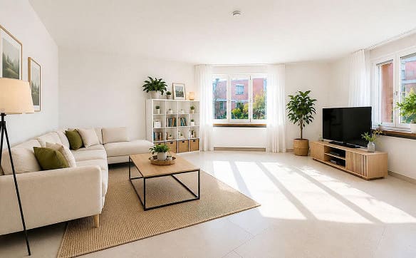 Immobilie in Horw - Zentral wohnen und geniessen – Helle 4.5-Zimmer-Wohnung mit Balkon - Bild 0