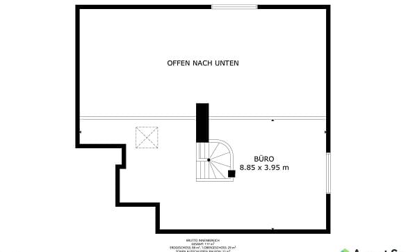 Immobilie in Gerolfingen - Charmante Maisonettewohnung mit Weitblick - Bild 1