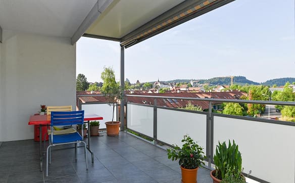 Immobilie in Rombach - Gepflegt & hell | Blick auf die Altstadt von Aarau | offener Grundriss - Bild 3