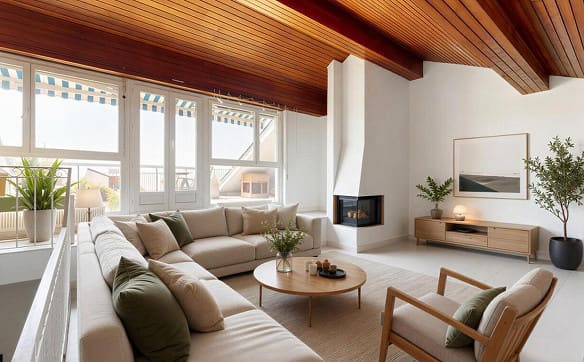Immobilie in Hauterive Ne - Attique de 4.5 pcs de 123m² avec terrasse de 37m² et vue panoramique s - Bild 7