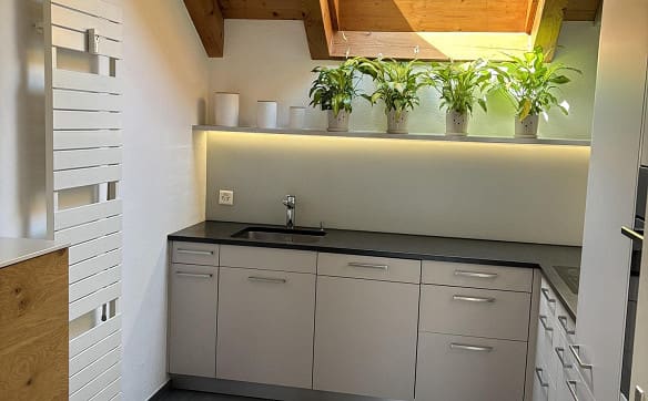 Immobilie in Tamins - Charmante 3,5-Zimmer-Dachwohnung mit Dachausbau und Bergsicht in Tamin - Bild 4