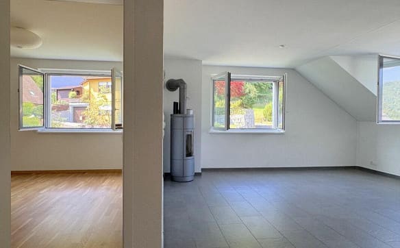 Immobilie in Oberdorf Bl - Charmante und komfortable Maisonette-Dachwohnung mit fantastischer ... - Bild 2