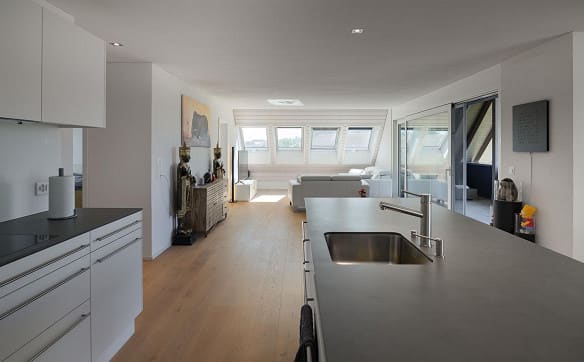 Immobilie in Hüniken - Edle 3.5-Zimmer-Dachwohnung in Hüniken - Bild 1