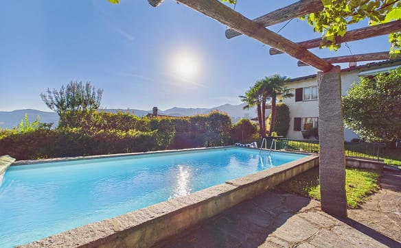 Immobilie in Comano - Grande terrazza ad ovest con tramonti spettacolari, piscina condomi... - Bild 12
