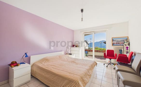 Immobilie in Comano - Grande terrazza ad ovest con tramonti spettacolari, piscina condomi... - Bild 6