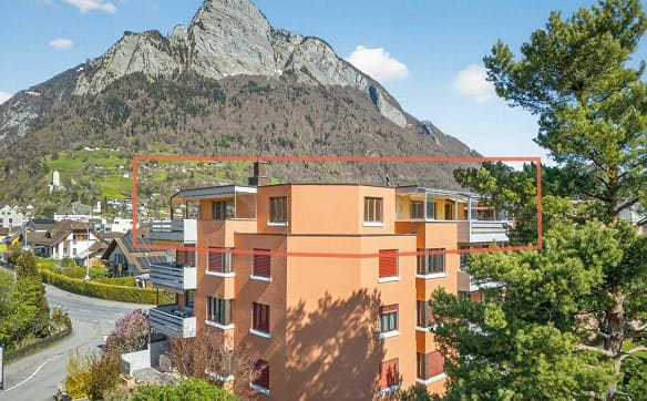 Immobilie in Sargans - Grosses Potenzial, helle Räume und zwei Terrassen - Bild 9