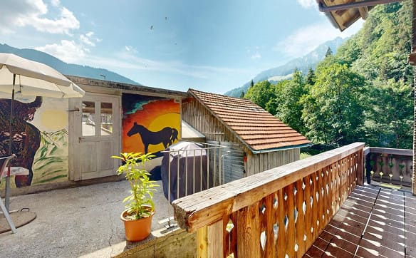 Immobilie in Jaun - Un chalet plein de charme dans un écrin de verdure - Bild 3