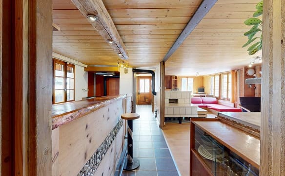 Immobilie in Jaun - Un chalet plein de charme dans un écrin de verdure - Bild 6