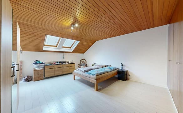 Immobilie in Kirchberg Be - Preiswerte Dachwohnung mit 131 m² nahe Emme und Zentrum - Bild 6