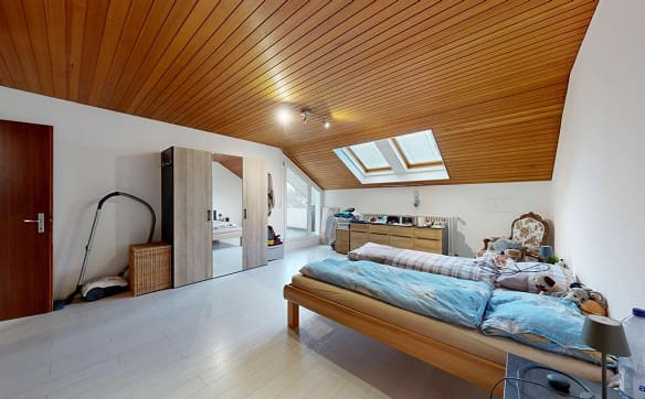 Immobilie in Kirchberg Be - Preiswerte Dachwohnung mit 131 m² nahe Emme und Zentrum - Bild 7
